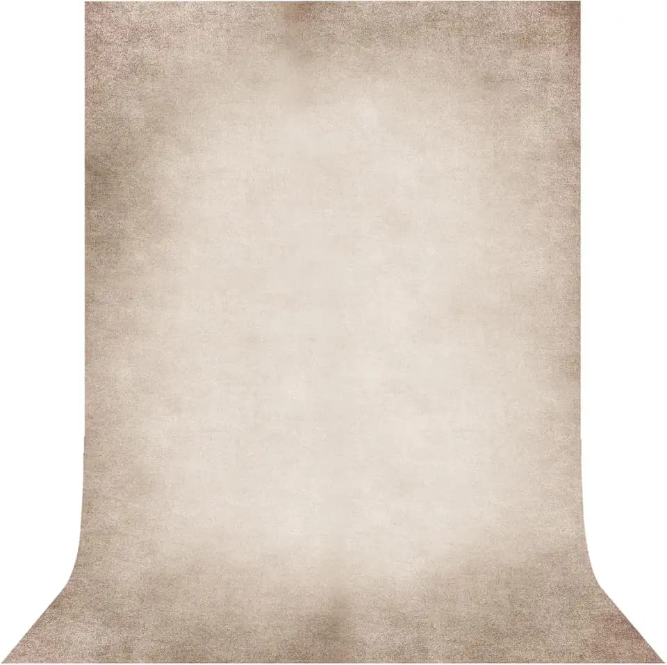 Beige Photography Backdrops for Photoshoot, Abstract Fabric 8x10ft