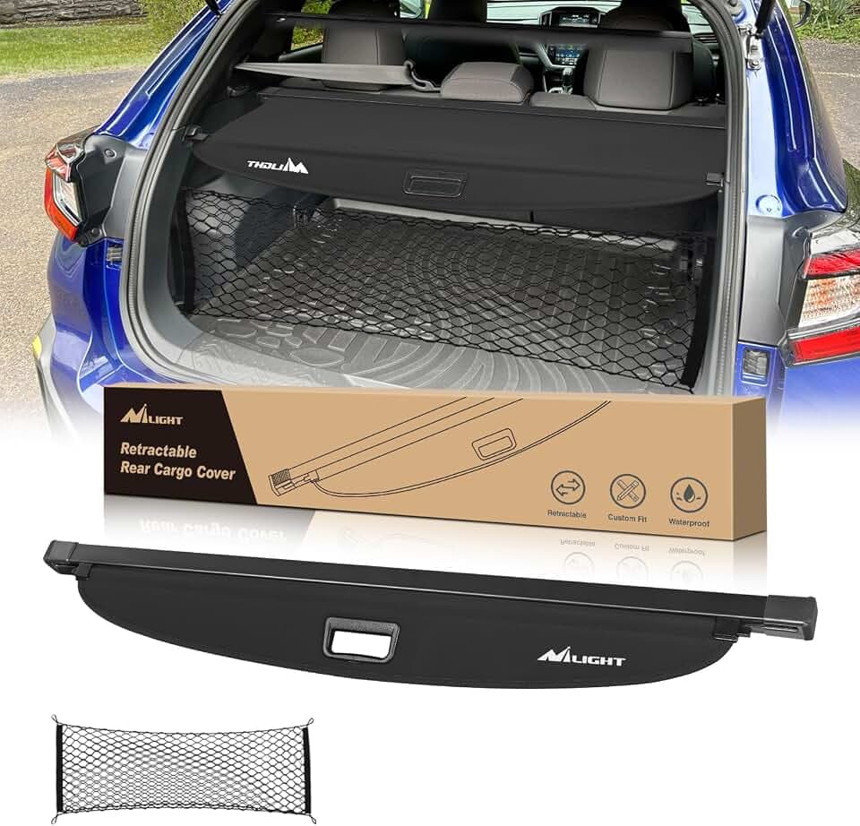 Nilight Trunk Cargo Cover for Subaru Crosstrek Impreza 2024 2025 2026