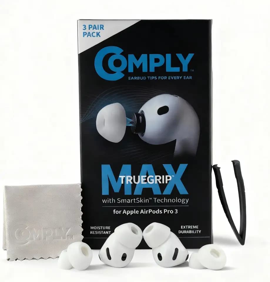 Comply TrueGrip MAX Premium Memory Foam Replacement Ear Tips