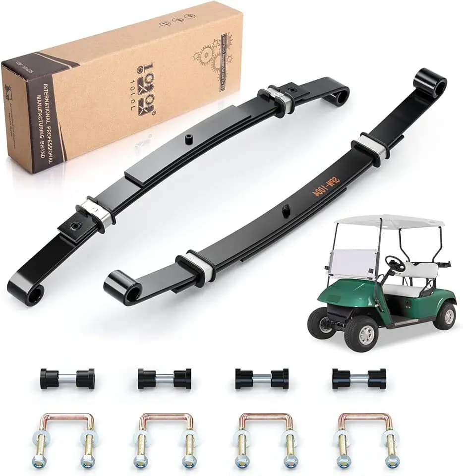 10L0L Golf Cart 3 Leaf Spring Kit for EZGO TXT/Medalist 1995-2013 2-Pack