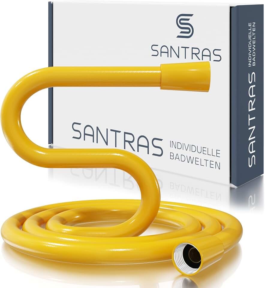 SANTRAS® Duschschlauch 1,25m Gelb