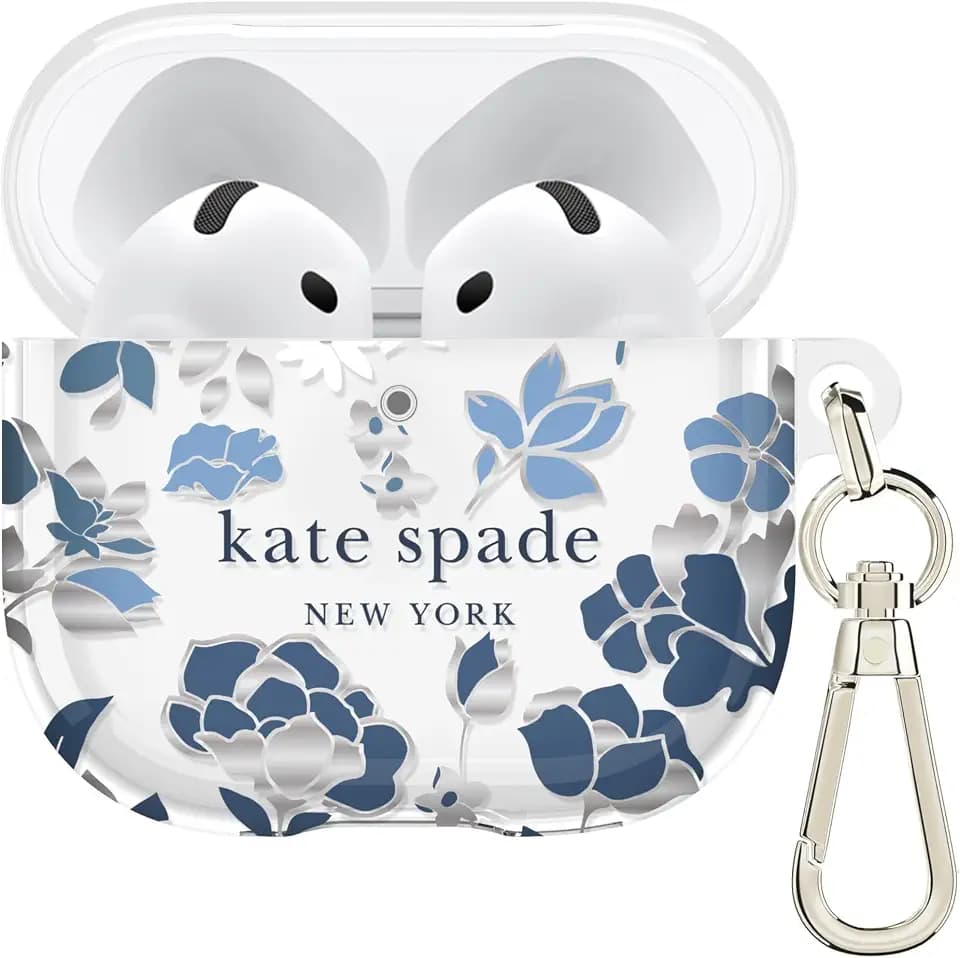 kate spade new york AirPods 5/4 Case - Flowerbed Blue