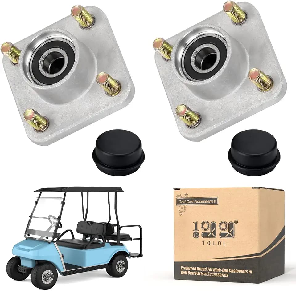 10L0L Golf Cart Front Wheel Hub Assembly for Club Car DS & Precedent 2003+