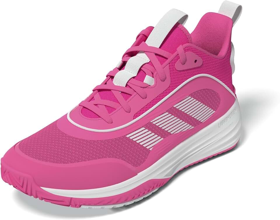 adidas Herren OWNTHEGAME 3.0 Shoes, Lucid pink/FTWR White/Lucid pink, 47 1/3 EU