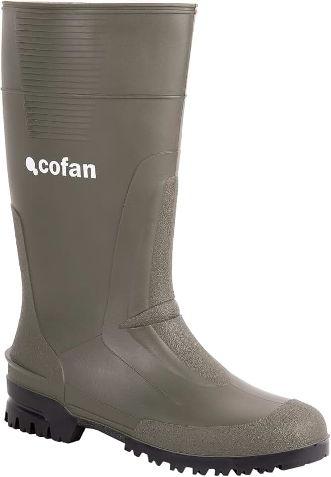BOTA ALTA DE AGUA PVC VERDE TALLA 36 - Unid: 1