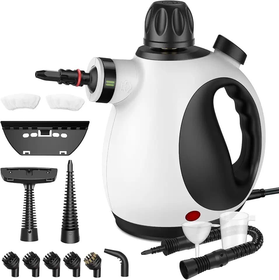 Dampfreiniger Handgerät mit 14 Zubehörteilen,1050W, 3.2 Bar, Chemiefrei