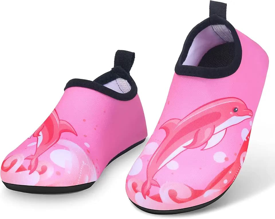 Badeschuhe Kinder Wasserschuhe Schwimmschuhe,Strandschuhe Barfußschuhe Jungen Mädchen Aquaschuhe Baby rutschfeste Surfschuhe Sportschuhe Aquasocken Schwimmbad Urlaub Must Haves