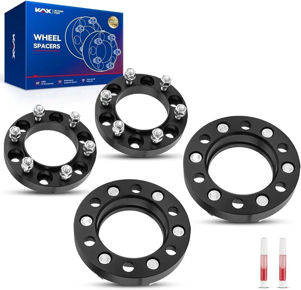 KAX 6x5.5 Wheel Spacers 1 inch,6x139.7 Hub-Centric Spacer for 4Runner
