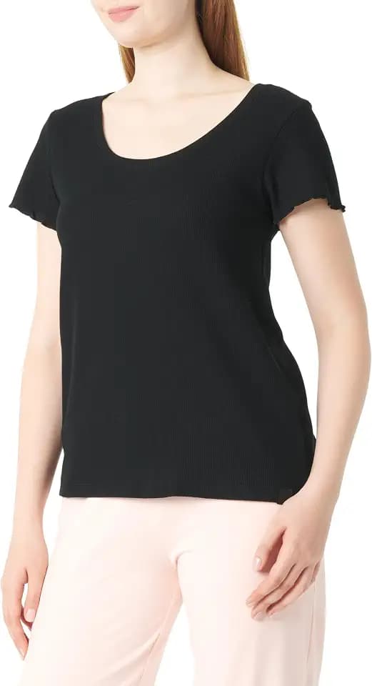 BOSS Damen Cosy Waffle_t-Shirt 10277574 0 Pyjama_T_Shirt