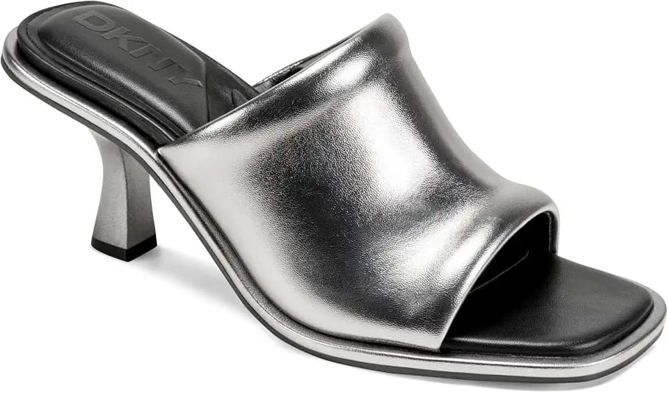 DKNY Women's Reading Evening Heeled Sandal Mule