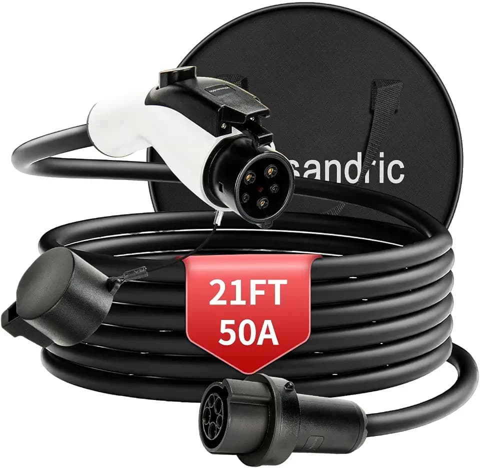 EV Charger Extension Cable 21FT 50A Level 2