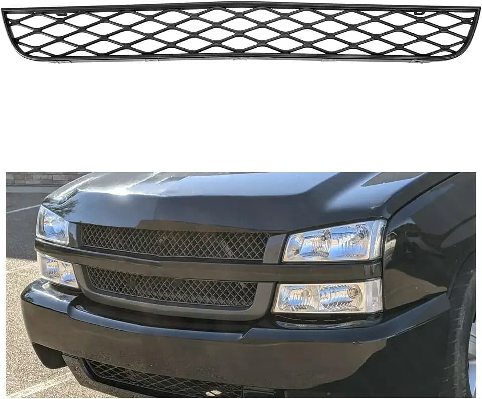 HECASA Lower Grille Compatible with 2003-2006 Chevrolet Silverado SS/1500