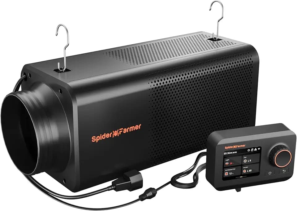 Spider Farmer 6" Inline Fan & Carbon Filter Combo with GGS Controller
