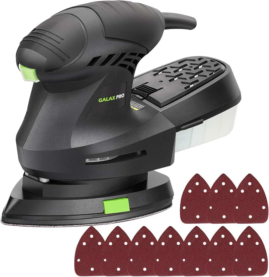 GALAX PRO 200W Detail Schleiber,Ideal zum Schleifen von Holz und Entfernen