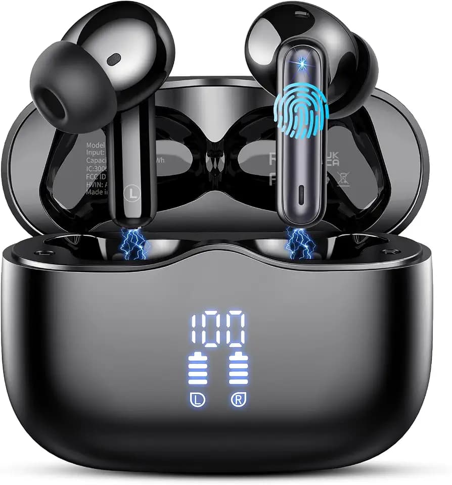 kabellose Bluetooth-Kopfhörer, Immersive HiFi Stereo, In Ear Kopfhörer
