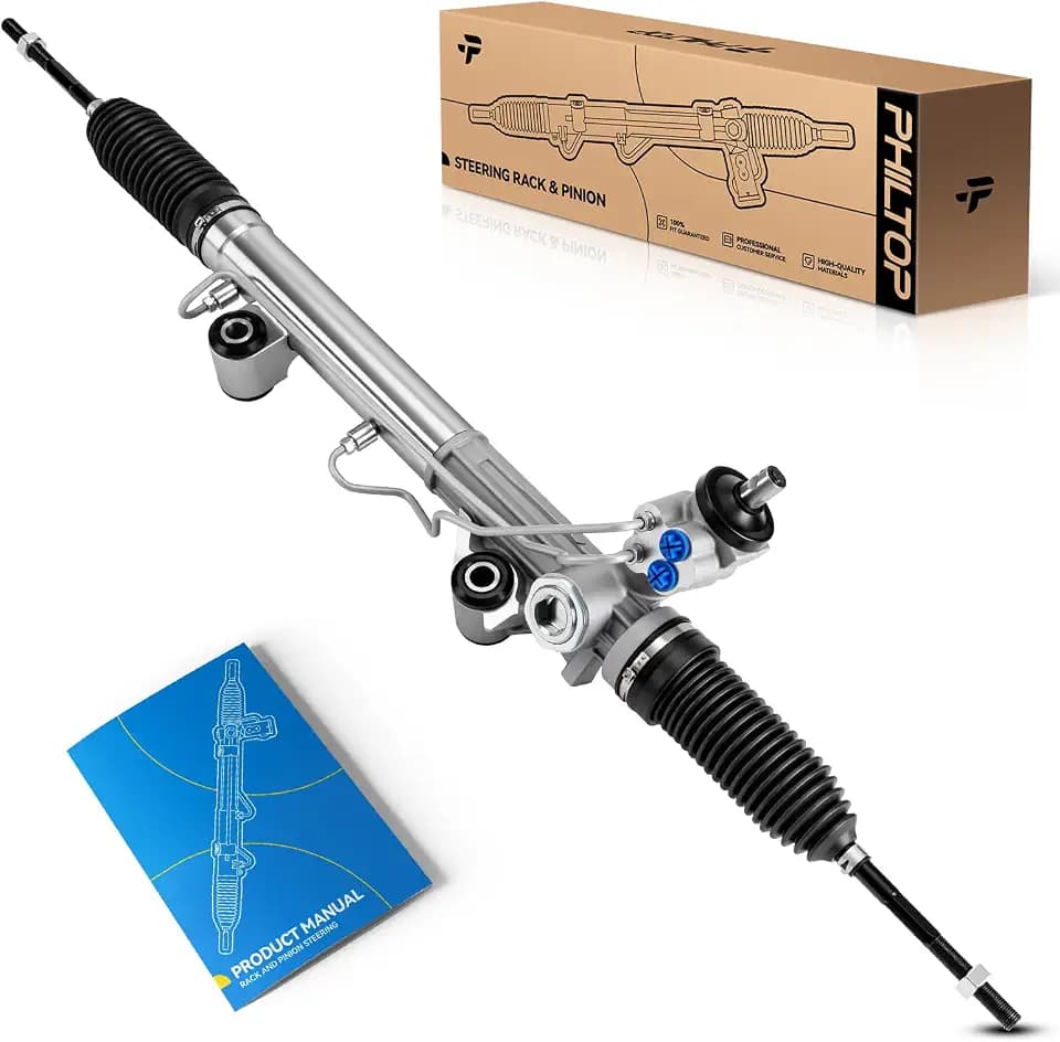 PHILTOP Hydraulic Power Steering Rack and Pinion Replacement For 1998-2001 Explorer 4.0L 5.0L, 1998-2000 Ranger/ B3000 3.0L, 1998-2001 Mountaineer, 1998-2000 Ranger/ B2500 2.5L Replace 22-234