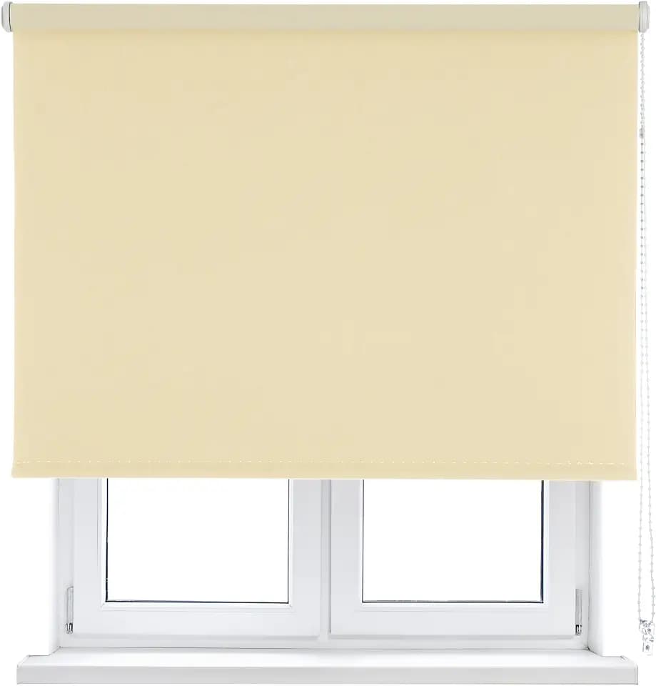 VIEWTEX Verdunkelungs- und Thermorollo Beige 75 X 250 cm 5 Jahre Garantie