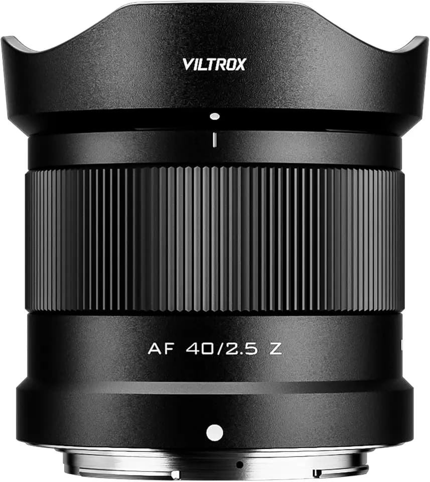 VILTROX 40mm f/2,5 F2,5 Z Objektiv Vollbild Weitwinkel Autofokus Objektiv Kompatibel mit Nikon Z-Mount Kameras Z5, Z50, Z6, Z6II, Z7, Z7II, ZFC Z30, Z9, Z8, Z6III, ZF