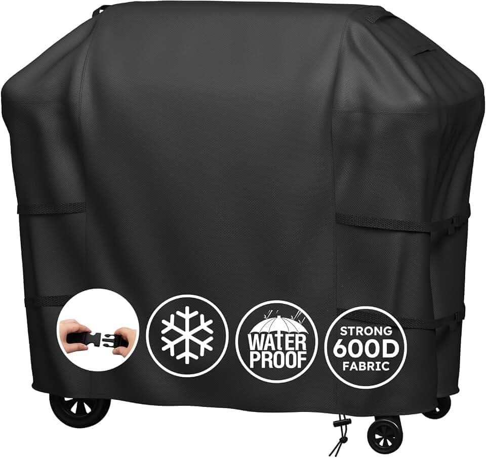 MR. COVER Grill Cover 48 Inch for Weber Spirit 200 Series, 600D BBQ Cover for Weber Grill Cover- Outdoor Covers Waterproof Heavy Duty for Weber Spirit II 200 Series, Spirit 200, Spirit II E210