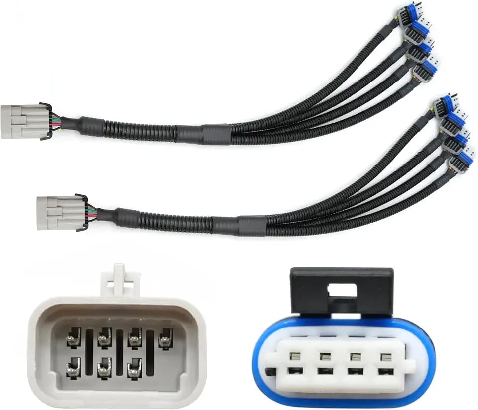 2PCS Ignition Coil Harness Connector Replacement for GM