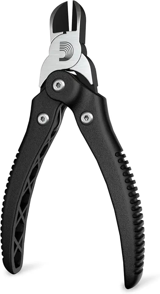 D'Addario Tour Grade Gitarrensaitenschneider – Professionelles Gitarrensaitenschneider-Werkzeug für Gitarre und Bass und mehr