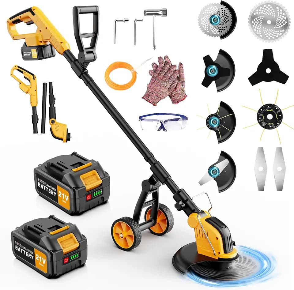 20000 RPM Brushless Electric Weed Wacker Cordless