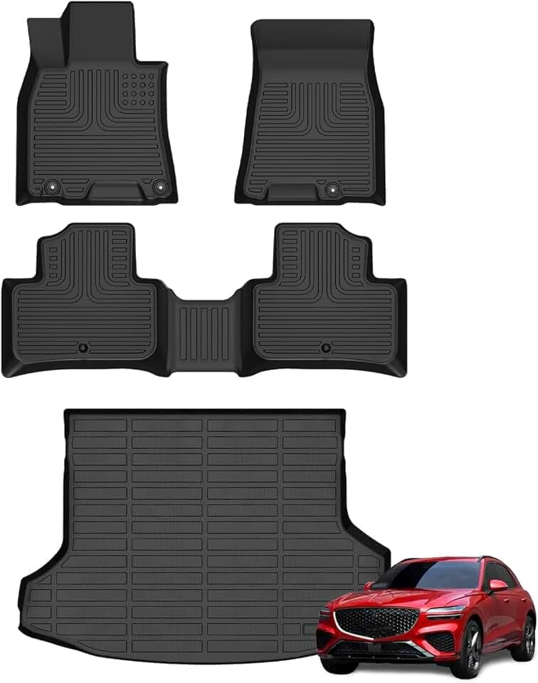 Floor Mats & Cargo Liner for Genesis GV70 2022-2025 2026