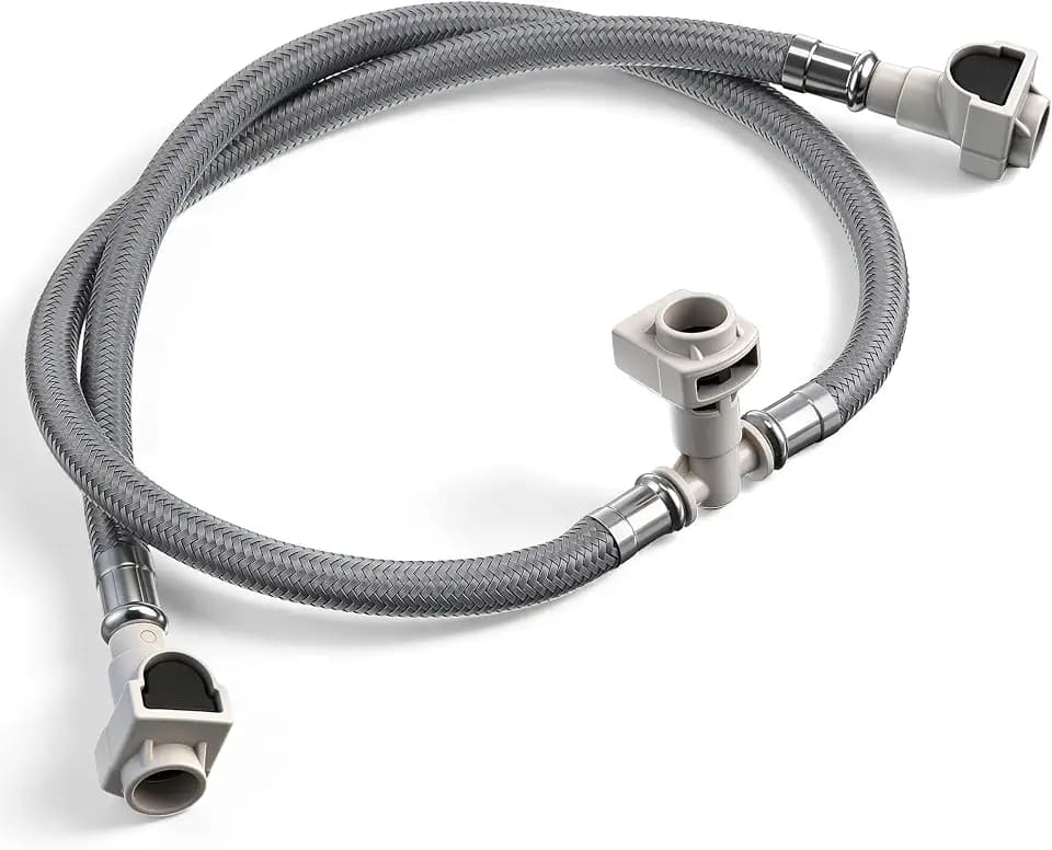 Enhon 1 Pack Replacement Hose Kit Compatible with Moen 114299 113016, Widespread Bathroom Sink Faucet Replacement Hose Kit Compatible with Duralock Connections, Easy No Tool Installation, Leakproof