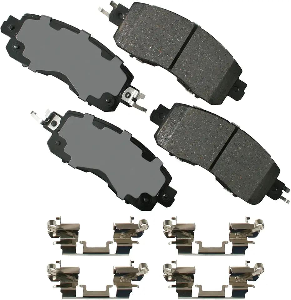 Akebono-ACT1650 Brake Pad Set, GREY