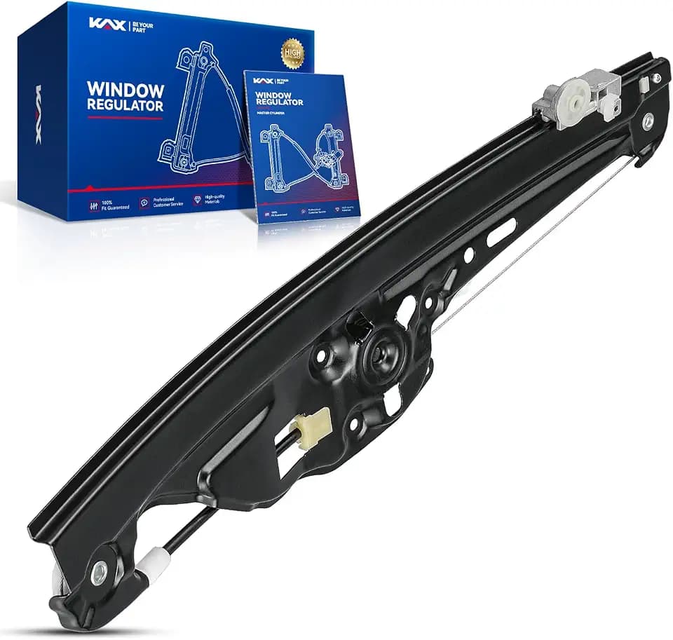 KAX 749-465 Power Window Regulator only with Fit for BMW 530i 525i 528i 535i 530xi 525xi 550i M5 528i xDrive 535i xDrive 535xi 528xi 545i Rear Right Passenger Side