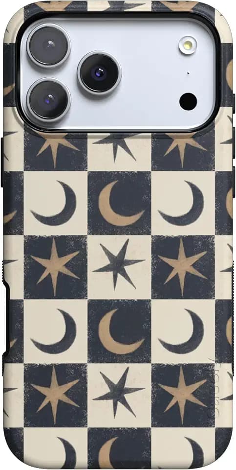 Casely iPhone 17 Pro Case | Mystic Moonstar | Black Celestial | Bold Protective Design | MagSafe Compatible Design