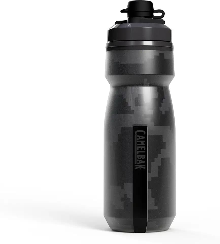 CamelBak Podium Dirt Chill Water Bottle 21oz, Black Digi Camo