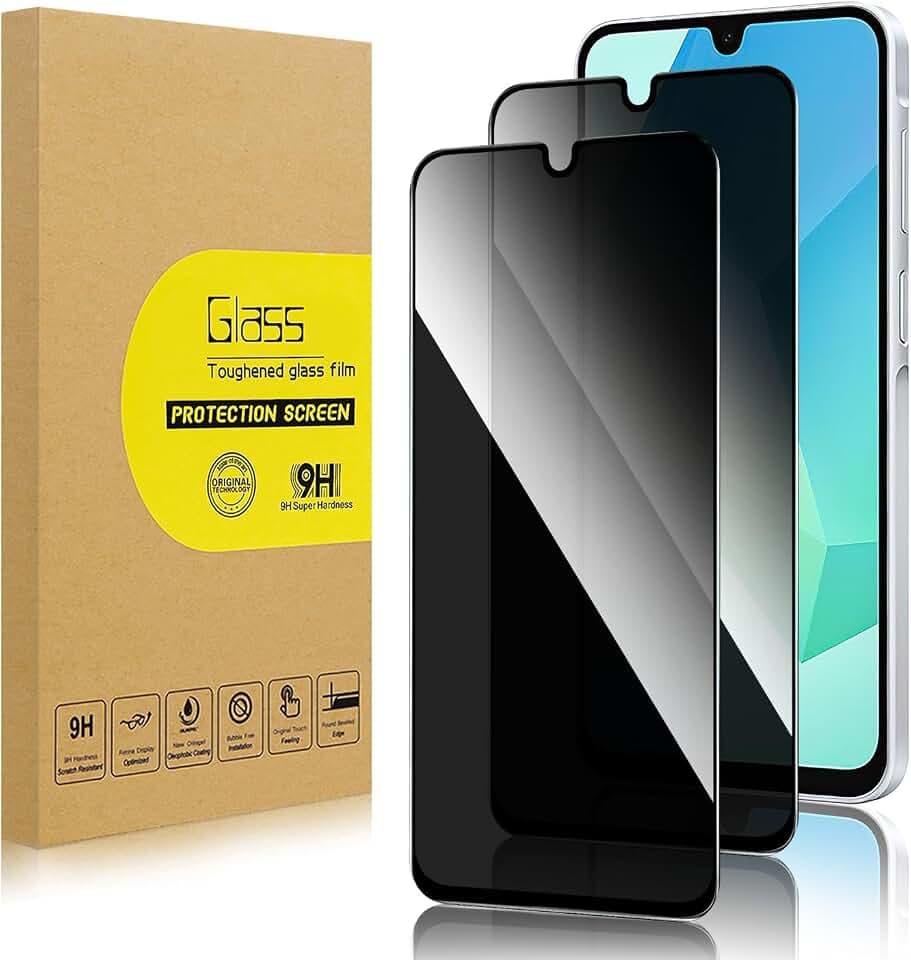 2 Stück Sichtschutz Full Screen für Samsung Galaxy A16 5G