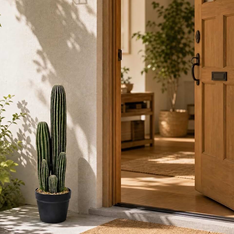 Künstlicher Kaktus, Artificial Cactus, Deko für Zuhause, Büro & Co