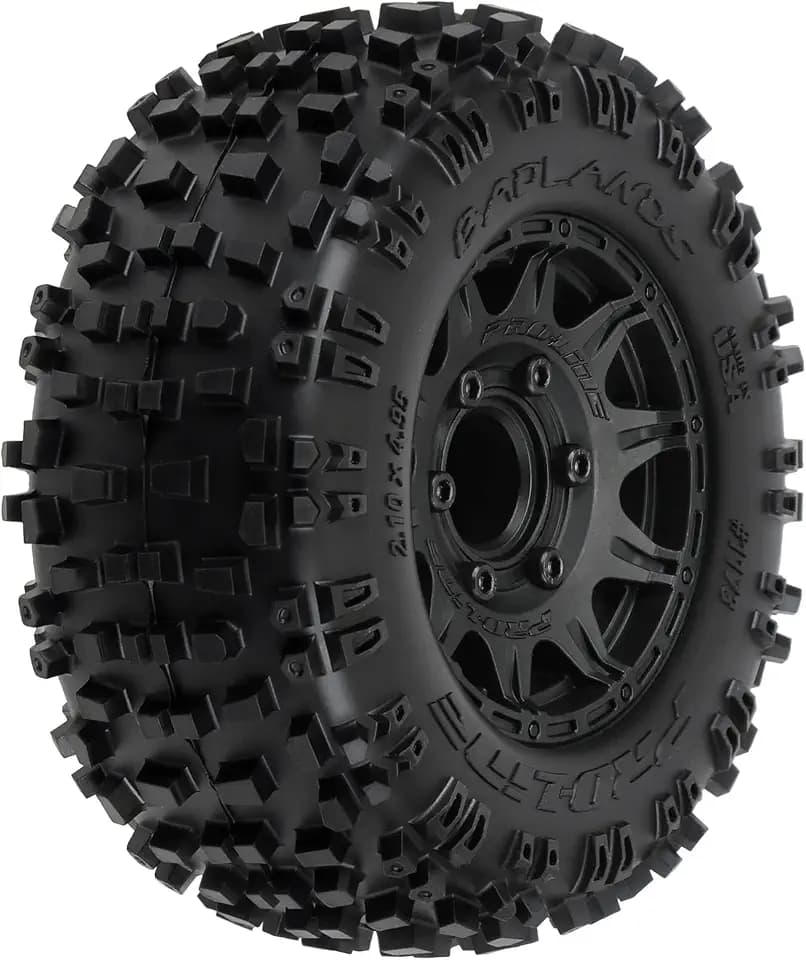 Pro-Line Racing Badlands 2.8 MTD Raid Black 6x30 F/R PRO117310 RC Tire