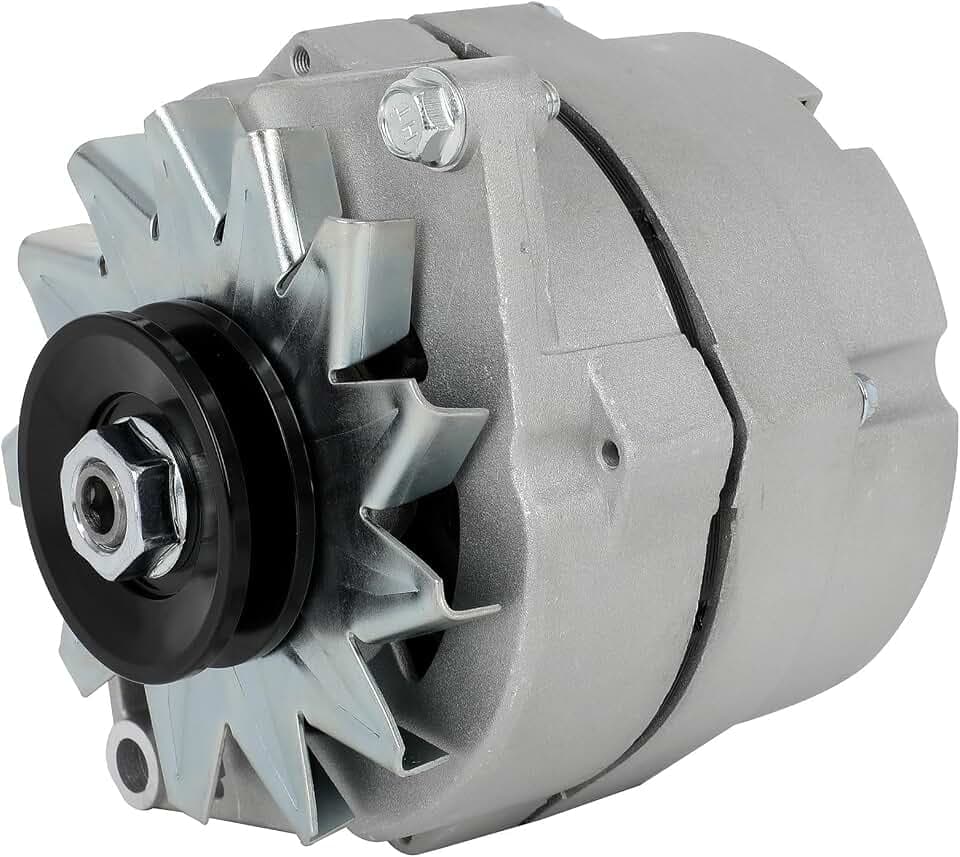 105Amp 1 Wire System GM Self-Exciting Alternator for 10SI SBC BBC