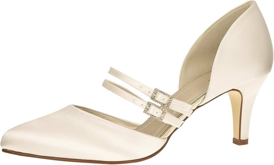 Rainbow Club Damen Misty Pumpe, Ivory Creme