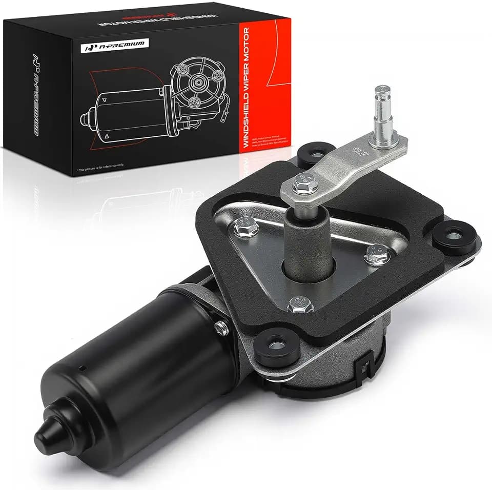A-Premium Front Windshield Wiper Motor Compatible with Ford F-150