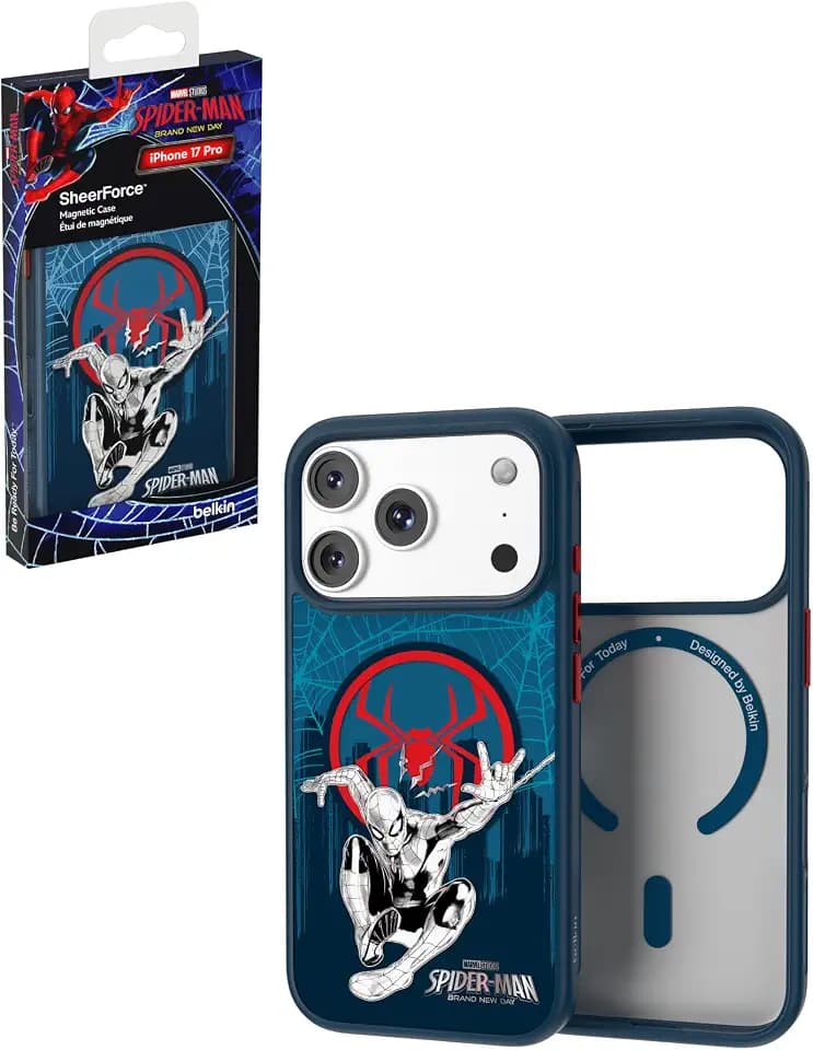 Belkin Marvel Spider-Man iPhone 17 Pro Case, MagSafe