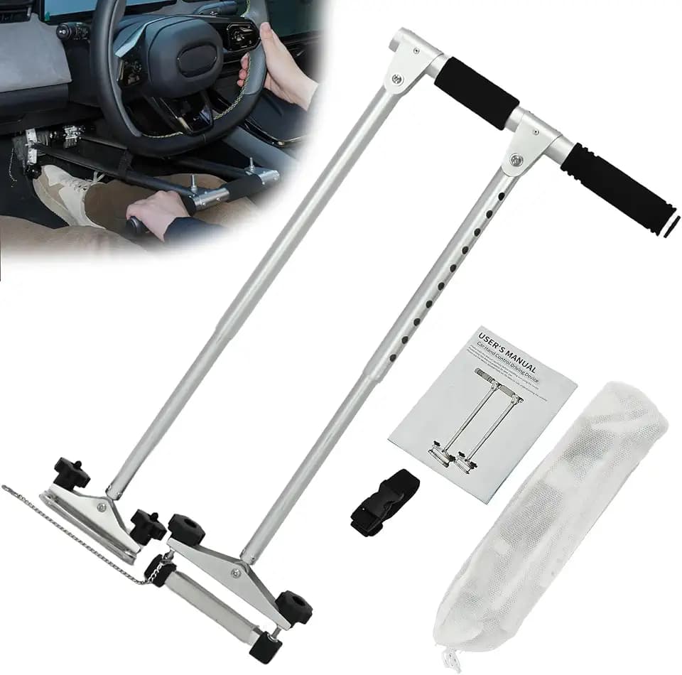Car Hand Controls for Disabled Drivers, Portable Handicap Driving Aid