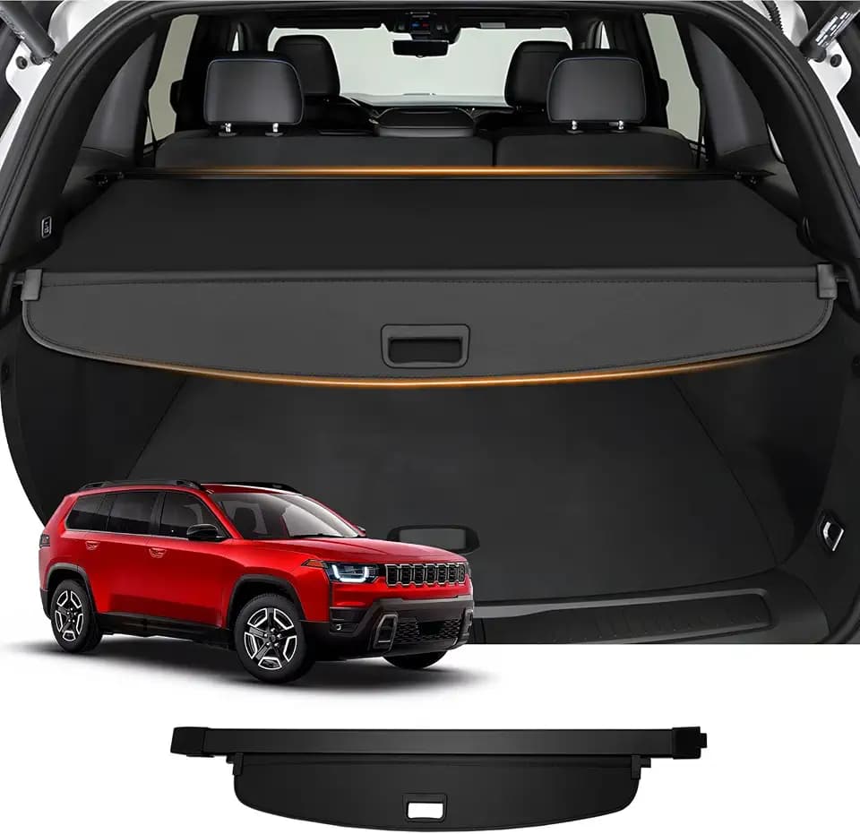 Cargo Cover for 2022-2026 Jeep Grand Cherokee (2 Row; WL) 4XE Accessories
