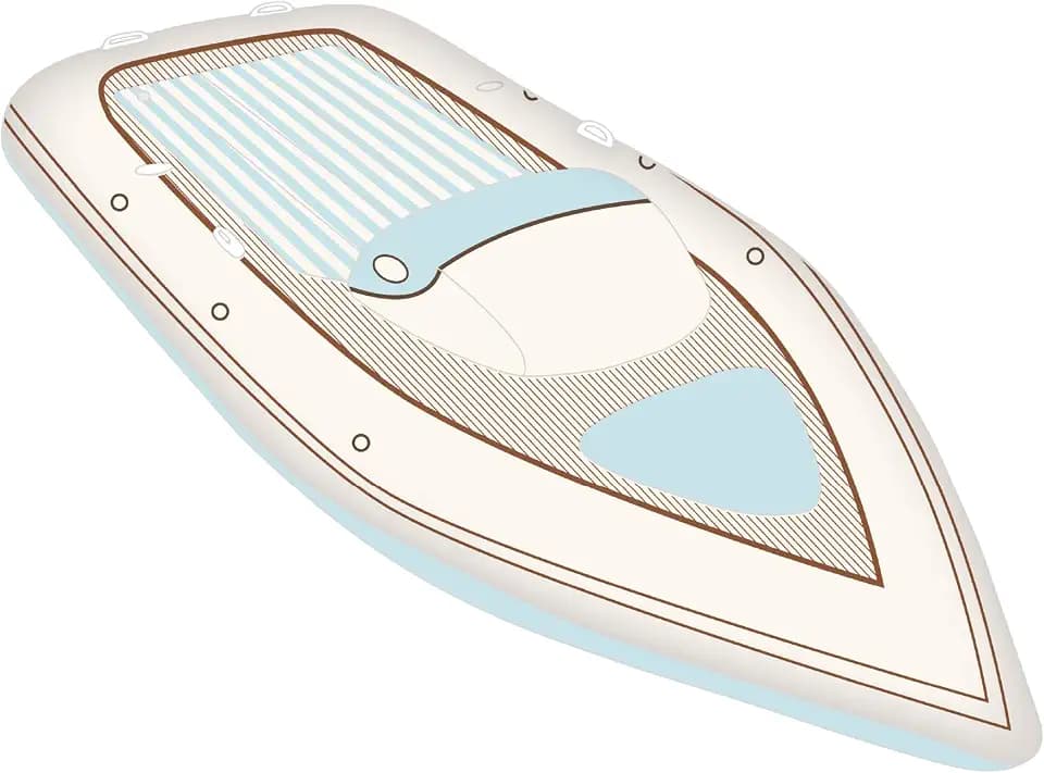 FUNBOY Giant Inflatable Luxury Pool Float, Two Cupholders, Floatie for Summer Pool Parties and Entertainment