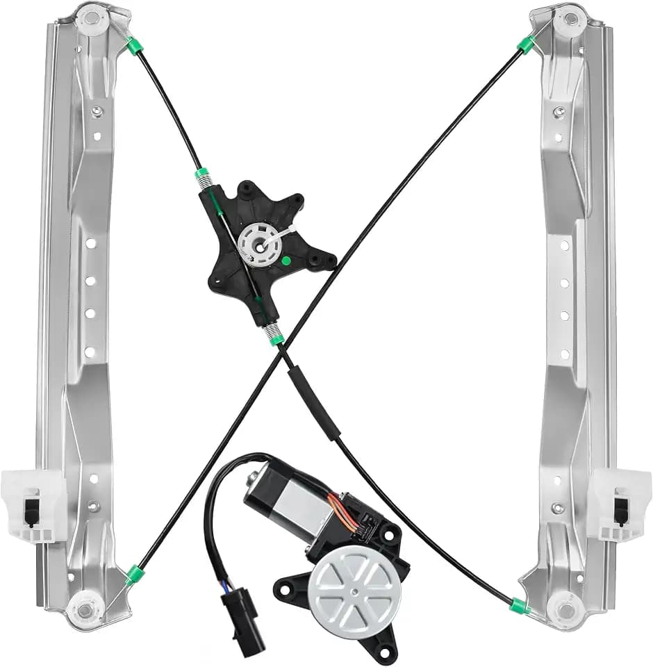 Front Driver Side Power Window Regulator with Motor (6 Pins) Fit for 2008-2016 Town & Country, 2008-2020 Dodge Grand Caravan, 2012-2015 Ram C/V, 748-508
