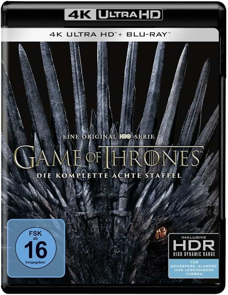 Game of Thrones - Staffel 8 (4K Ultra-HD + Blu-ray)