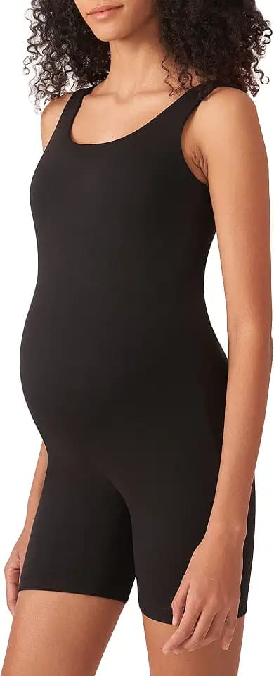 POSHDIVAH Damen Schwarz Schwarz