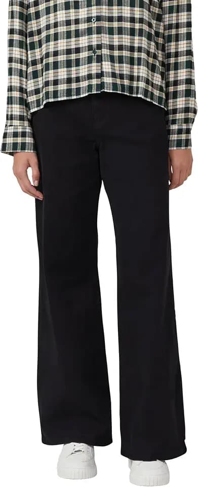 s.Oliver Damen Jeans – High Rise, Wide Leg, Regular Fit