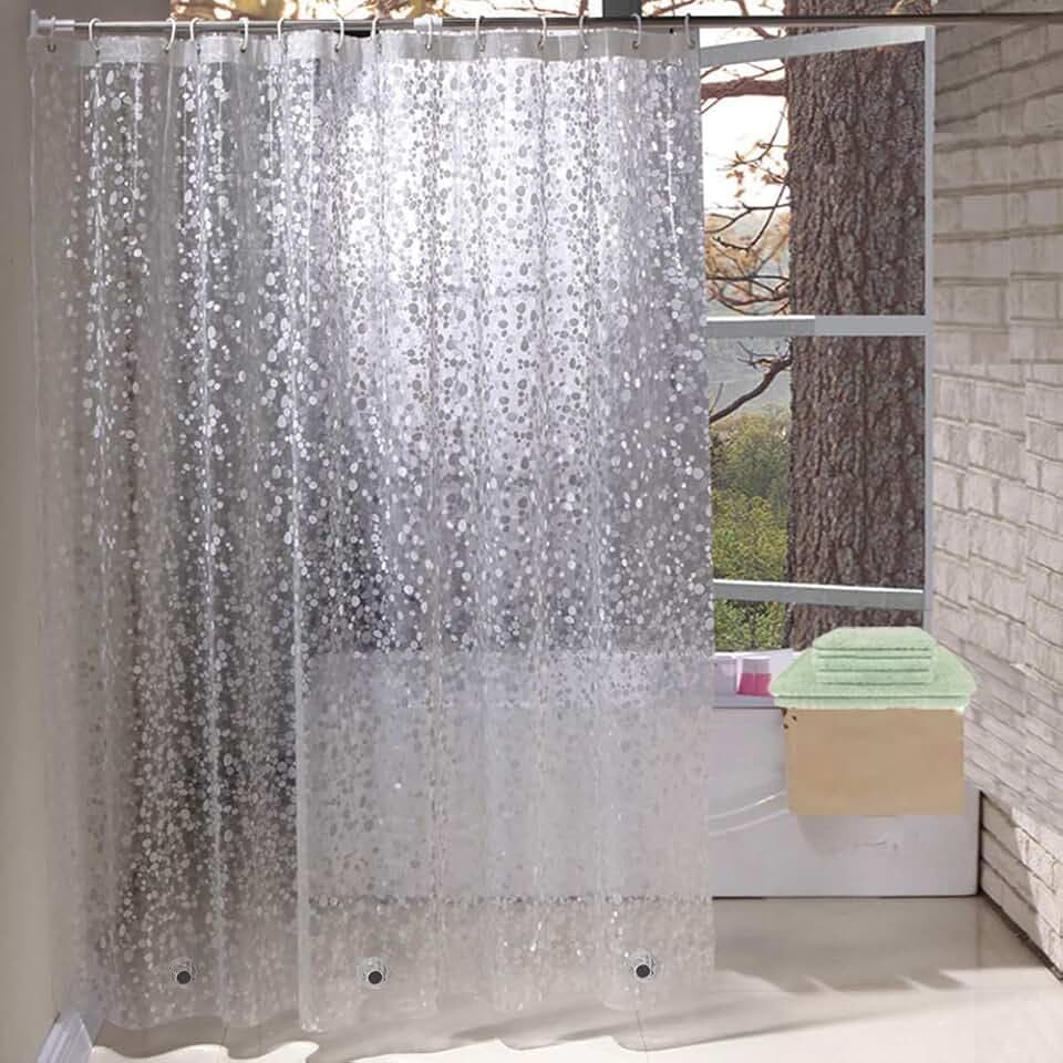 EurCross Heavy Duty Extra Wide Shower Curtain Liner 108 x 72 inch