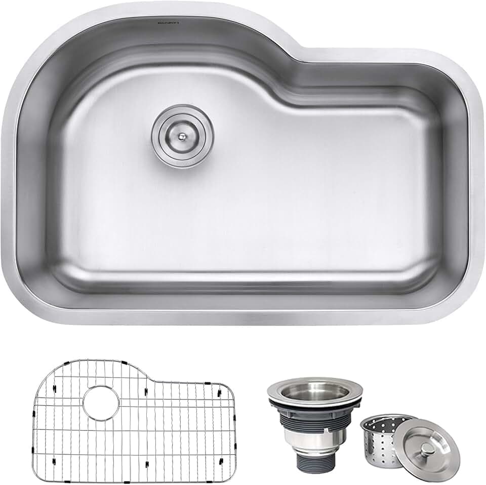 Ruvati 31.5-in 16-Gauge Stainless Undermount Kitchen Sink - RVM4700