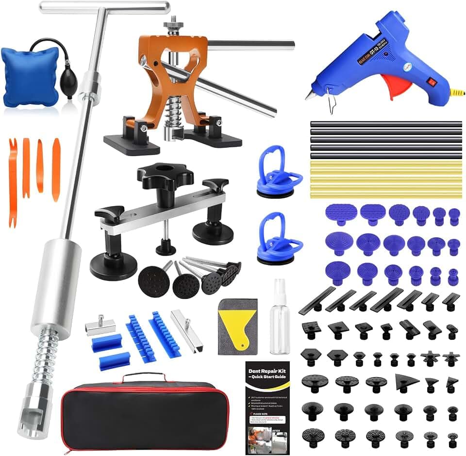 Car Dent Puller, Car Dent Removal Tool Kit for Auto Door Dings