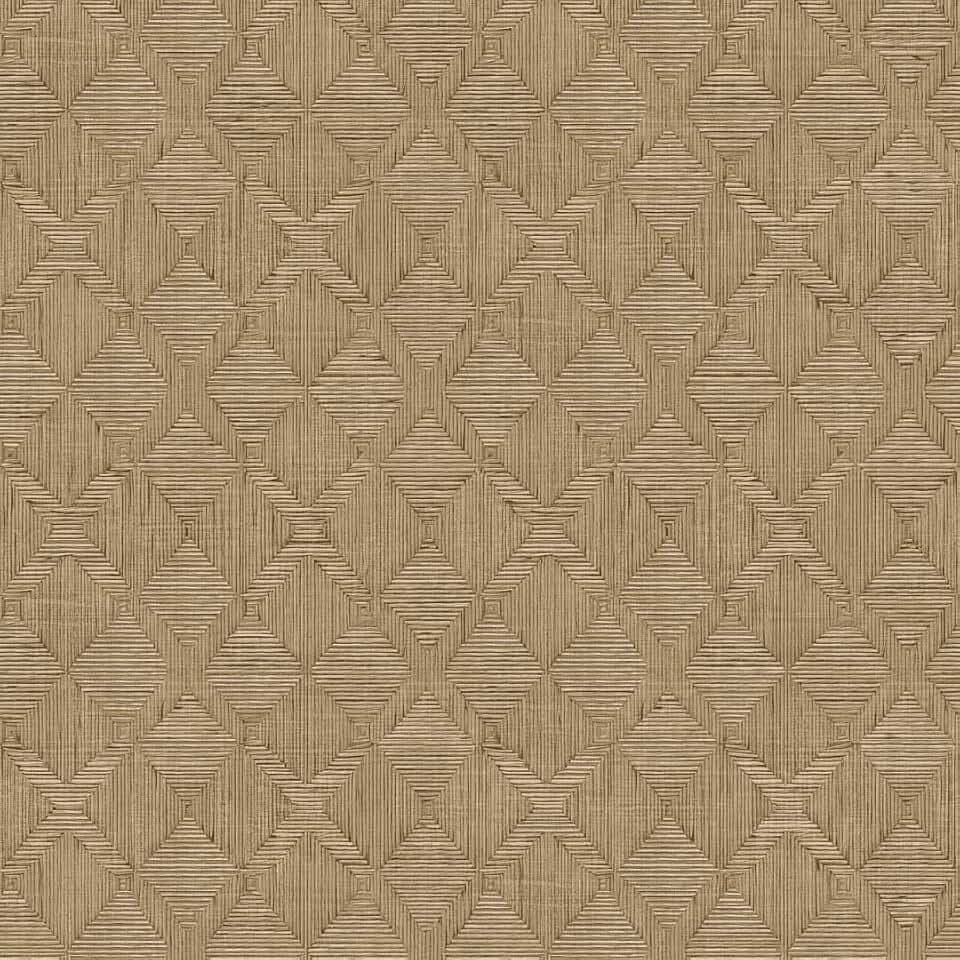 Tempaper x Jeremiah Brent Textured Hoffmann Faux Sisal Removable Peel and Stick Wallpaper, 20.5 in X 16.5 ft, Made in The USA